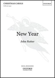 New Year SATB choral sheet music cover Thumbnail